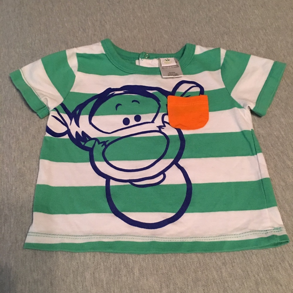 Authentic Disney Infant Tigger Tee Shirt Size 18M